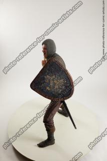 Fighting medieval soldier Sigvid